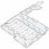 Picture 1/2 -support (button bar, műanyag, transparent) gorenje washing machine