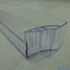 Picture 3/3 -shelf door middle (original) ZANUSSI refrigerator / ORDER ONLY