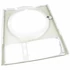 Picture 2/2 -cover front panel (disassembled spare part, original) BEKO dryer machine