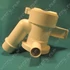 Picture 1/4 -filter + filter housing (original) CANDY washing machine / ORDER ONLY