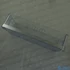 Picture 2/3 -bottle holder fridge-part lower (original) BEKO refrigerator / ORDER ONLY