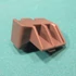 Picture 5/7 -holder glass right (original) AMICA oven / ORDER ONLY