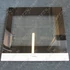 Picture 1/2 -glass (door, outer, (original)) AMICA oven / ORDER ONLY