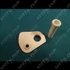 Picture 1/5 -door stop right (original) ELECTROLUX refrigerator / ORDER ONLY