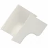 Picture 2/2 -65x50 mm 90° corner part, inner, white (vecamco) air conditioner decoration tube