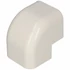 Picture 1/3 -65x50 mm 90° corner part, outer, white, uv álló (vecamco) air conditioner decoration tube