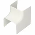Picture 1/3 -90x65 mm 90° corner part, inner, white (vecamco) air conditioner decoration tube