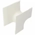 Picture 3/3 -90x65 mm 90° corner part, inner, white (vecamco) air conditioner decoration tube