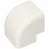 Picture 1/3 -90x65 mm 90° corner part, outer, white, uv álló (vecamco) air conditioner decoration tube