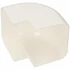 Picture 3/3 -90x65 mm 90° corner part, outer, white, uv álló (vecamco) air conditioner decoration tube