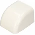 Picture 1/3 -90x65 mm 90° closing part, white, uv álló (vecamco) air conditioner decoration tube