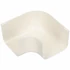 Picture 2/2 -90x65 mm 90° curve, flat, white, uv álló (vecamco) air conditioner decoration tube
