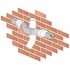 Picture 2/2 -90x65 mm flexible extension, white, pvc (vecamco) air conditioner decoration tube