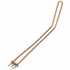 Picture 1/2 -1800W heating element, réz, fekvő (original) HAJDU boiler