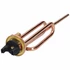 Picture 1/3 -2000W 260 mm 5 mm furat heating element, réz, ovális, hosszú faston-type, zárólaphoz (alternative) ITALIAN-MADE,  ARISTON boiler