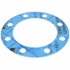 Picture 2/2 -180x118x3 mm sealing, closing lid, 8 lyukú, klingerit HAJDU boiler