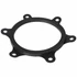 Picture 1/2 -121x102x7 mm sealing, closing lid, 6-hole, black, új típusú HAJDU K type boiler