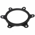 Picture 1/2 -121x102x7 mm sealing, closing lid, 6-hole, black, új típusú HAJDU K type boiler 10db/csomag