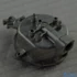 Picture 7/10 -burner bottom, big (original) INDESIT oven / ORDER ONLY