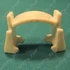 Picture 6/7 -rail lock, front (original) INDESIT dishwasher / ORDER ONLY