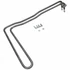 Picture 2/3 -heating element (original) WHIRLPOOL / INDESIT dryer machine / ORDER ONLY