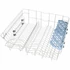 Picture 1/2 -basket upper (disassembled spare part, original) WHIRLPOOL / INDESIT dishwasher