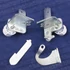 Picture 5/5 -door reversal kit, left (original) INDESIT refrigerator / ORDER ONLY