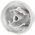 Picture 2/2 -button original WHIRLPOOL / INDESIT dryer machine / ORDER ONLY