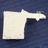 Picture 3/7 -lid, detergent dispenser housing (original) INDESIT washing machine / ORDER ONLY