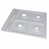 Picture 1/2 -burner plate (white) (4 flat) FAGOR oven / ORDER ONLY