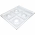 Picture 1/2 -burner plate (white) (4 flat) FAGOR oven / ORDER ONLY