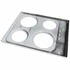 Picture 2/2 -burner plate (white) (4 flat) FAGOR oven / ORDER ONLY