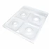 Picture 1/2 -burner plate (white) (4 flat) (original) FAGOR oven / ORDER ONLY