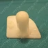 Picture 3/4 -door stop (lower left) (original) INDESIT pl: r45 refrigerator / ORDER ONLY