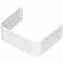 Picture 1/2 -90x65 mm extension, outer, white, pvc (canalplast) air conditioner decoration tube