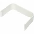 Picture 2/2 -125x75 mm extension, outer, white, pvc (canalplast) air conditioner decoration tube