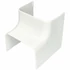 Picture 1/3 -125x75 mm 90° corner part, inner, white (canalplast) air conditioner decoration tube