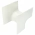Picture 3/3 -125x75 mm 90° corner part, inner, white (canalplast) air conditioner decoration tube