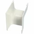 Picture 3/4 -65x50 mm 90° corner part, inner, white (canalplast) air conditioner decoration tube