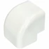Picture 1/3 -90x65 mm 90° corner part, outer, white, uv álló (canalplast) air conditioner decoration tube