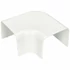Picture 2/3 -90x65 mm 90° curve, flat, white, uv álló (canalplast) air conditioner decoration tube
