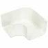 Picture 3/3 -90x65 mm 90° curve, flat, white, uv álló (canalplast) air conditioner decoration tube