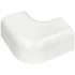 Picture 2/4 -65x50 mm 90° curve, flat, white, uv álló (canalplast) air conditioner decoration tube