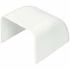 Picture 1/3 -90x65 mm 90° closing part, white, uv álló (canalplast) air conditioner decoration tube