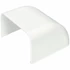 Picture 1/3 -125x75 mm 90° closing part, white, uv álló (canalplast) air conditioner decoration tube