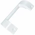 Picture 1/2 -5 mm Handle, curved, white (original) GORENJE / MORA refrigerator