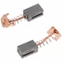 Picture 1/2 -6x8x11 mm carbon brush, flap faston, rugós, hornyolt universal (1cs=2db)